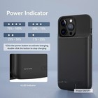  External Battery Charger Case Power Bank Cover For Iphone 11 12 13 14 15 16 Xr