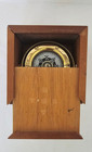 Antique Vintage Japanese Brass Marine Gimbal Ship Compass Stamped Wooden Box
