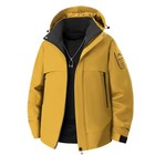 Mens Winter Parka Jacket Hooded Padded Warm Windproof Outdoor Fishing Puffer Coa