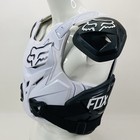 Fox Airframe Pro Jacket Ce Chest Guard White   Black Adult Small Great Condition