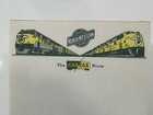 Vintage Chicago North Western Railway Memo Pad Tablet Note Paper