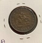 1854 Canadian Half Penny Token  Bank Of Upper Canada