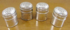Set Of Two Antique Tiffany Sterling Silver Salt And Pepper Shaker Pairs