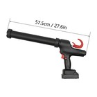 For 10oz-20oz Cartridges 21v Aluminum Caulk And Adhesive Gun Kit 0-8000n