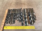 Lot Of 19 Hss Drill Bits Morse Taper Mt 2 For Atlas Craftsman 10  Lathe Tools