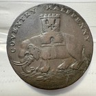 Lady Godiva Halfpenny 18th Century British Trade Token Good 4 Bedwork Cobm-6256