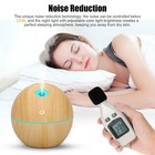 7 Led Air Aroma Diffuser Oil Humidifier Essential Aromatherapy Wood Grain Decor
