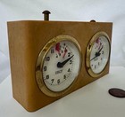 Vintage Uscf German Analog Chess Clock Timer Made In West Germany