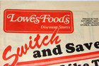 Vintage 1983 Nc Weekly Supermarket Advertising Flyer  Steak  3lb pork beans 4  1