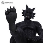 Smitizen Silicone Black Beast Paw Monster Feet Realistic Skin Paw For Cosplay 