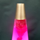 Original Lava Lamp 14 5  Tall Pink purple Light-tested   Works Schylling