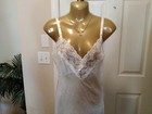 Full Slip Vintage Size Small-medium Ivory W bow Lace Bodice Trim