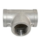1  1 Inch In Npt Tee T 3 Way Female Thread Pipe Fitting Stainless Steel Ss 304