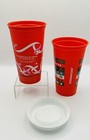 Starbucks Reusable Coffee Cup Tumbler W Lid Grande Travel 16oz Plastic Mug-x Mas