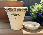 Guy Wolff   Co 2006  2  Whiteterracotta Pot 6    T X  6   d Pottery