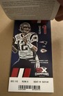 2017 New England Patriots Nfl Season Ticket Book Full Year W  Playoffs Tom Brady