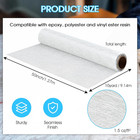 Fiberglass Chopped Strand Mat Roll 50  X 30ft  1 5 Oz Csm Fiberglass Cloth Roll