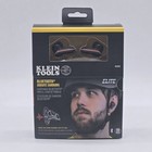 Klein Tools Jobsite Elite Orange   Black Wireless Bluetooth Earbuds Aeseb2 25nrr