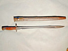 Ww2 Wwii British Australian 1907 Bayonet Smle Lithgow With Mangrovite Scabbard