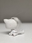Littlest Pet Shop   148 White Cat White Hair Green Eyes Hasbro Lps