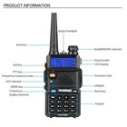 Baofeng Uv-5r Dual Band Two Way Ham Radio Walkie Talkie Legal Version Hot Sale