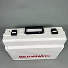 Genuine Vtg Bernina Accessory Storage Box Carrying Case White 15x11x5 Organizer