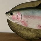 Vtg 1999 Gemmy Travis The Singing Rainbow Trout Electronic Fish Works