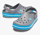 Crocs Crocband Clog Men 5 Women 7 Unisex Charcoal ocean Blue Gray