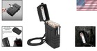 Waterproof Cigarette Case With Built-in Lighter - Large Capacity 20 King Size