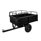 750lbs Heavy Duty Trailer Atv Tractor Mower Tow Behind Dump Cart Utility Trailer