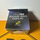 Ultra Pro Uv Square Baseball Ball Holder Cube Display Case With 3 Prong Cradle