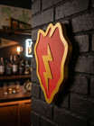 Us Army 25th Infantry Division Tropic Lightning 3d Logo Wall Military Sign