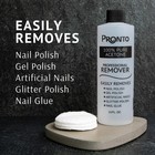 Pronto 100  Acetone Nail Polish Remover - Gel Polish Remover For Nails   Acetone