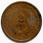 1864 Two Cent Piece