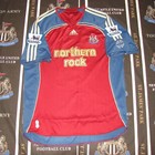 Newcastle United Away Football Shirt Jersey 2006 2007 Nolberto Solano Adidas