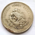 1948 Mexico  90  Silver 5 Pesos  Cuauhtemoc Km-465  Au bu