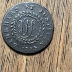 1785 Nova Constellatio Half Cent Usa  Colonial Copper Coin Ex  Fine Condition