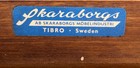 Rectangle Teak Danish Mid Century Modern Dining Table Flip Top  Sweden Made Mint