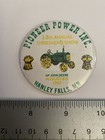 Pioneer Power Threshing Show 1987 John Deere Hanley Falls Mn Pin Button 2in P171