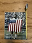 Pele Signed 11x14 Color Photo - Soccer Legend With Usa Flag Psa Dna Coa Auto