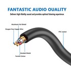 11 8inch 2pack Dmx Stage Light Cabledj Xlr Cable 3-pin Male Xlr To 5-pin Fema   