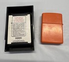 Zippo Orange Camel Cigarette Lighter Usa Vintage Old New Stock Unstruck - Pics