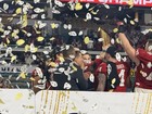 2026 Indiana Hoosiers National Championship Confetti From Field Celebration 