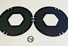 San Jamar Ez-fit Replacement Kit  1 Trim Ring X24tr   2 Gaskets Xc2422m Medium