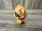 Littlest Pet Shop Tiger  1834 Orange W  Stripes Green Eyes Lps Cat