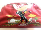 Vintage 1950 s Zorro Red Vinyl Lunchbox Rearing Horse