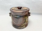 Hojuntei Bizen Ware Mizusashi Water Jar By Itou Hajime With Pottery Mark