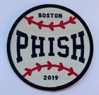 Phish Patch Fenway Park 2019 Boston Concerts Baseball Style Pop Up New