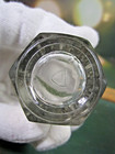 Philco Radio Shot Glass Federal Platinum Silver Black Band Stripe 1940s Art Deco