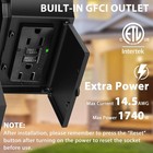 Porch Lights With Gfci Outlet  Dusk To Dawn Motion Sensor Outdoor Lights With  